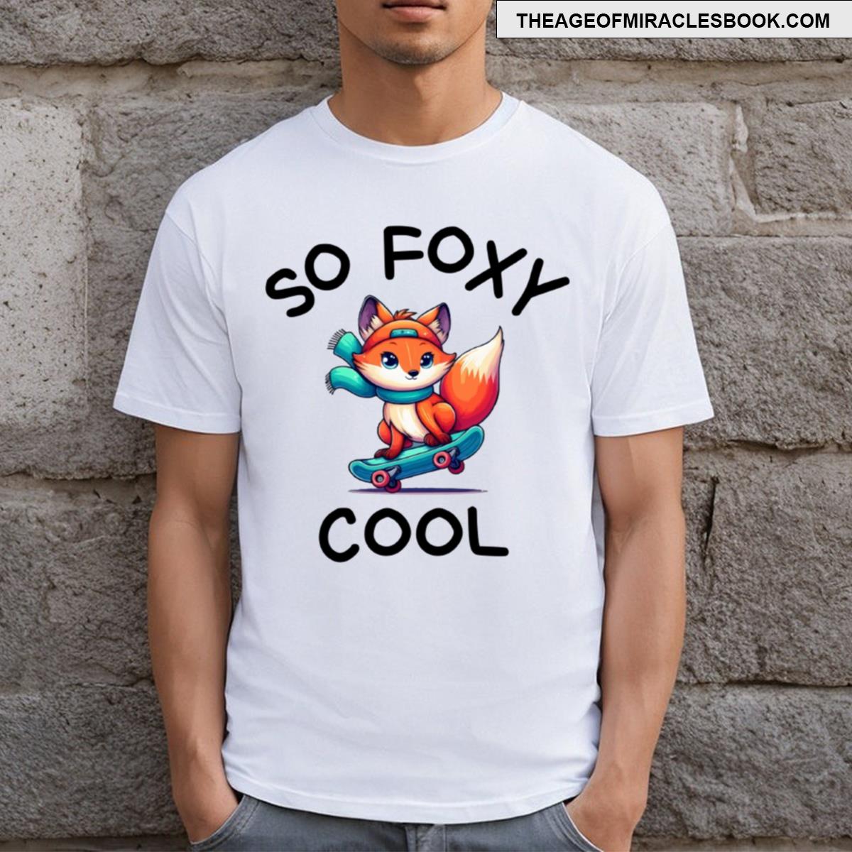 Skateboarding Fox So Foxy Cool T-shirt
