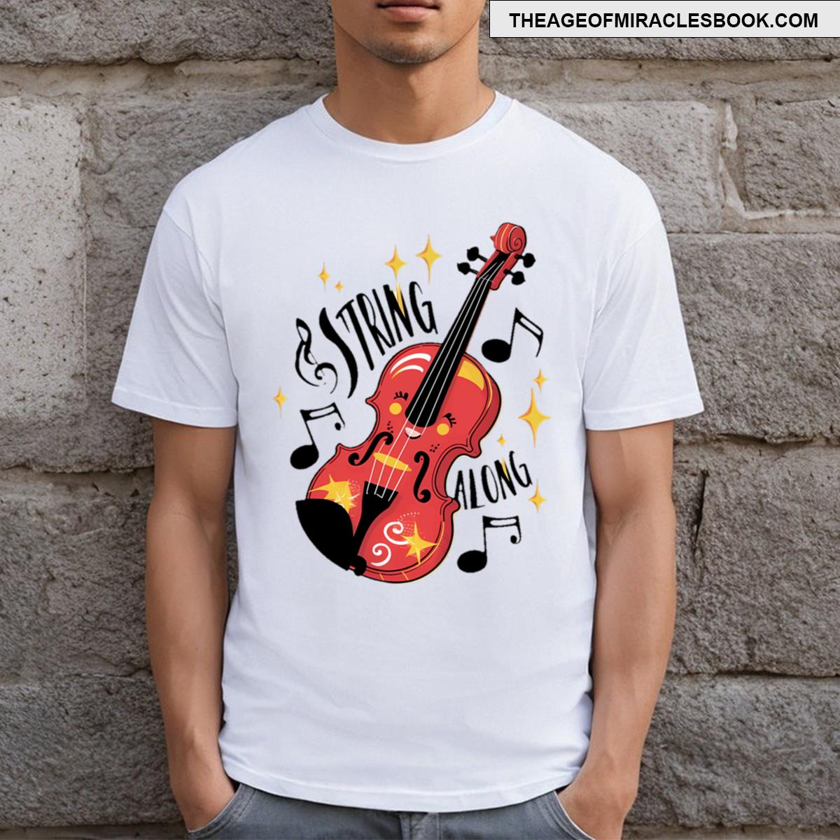 A Cheerful Violin T-shirt