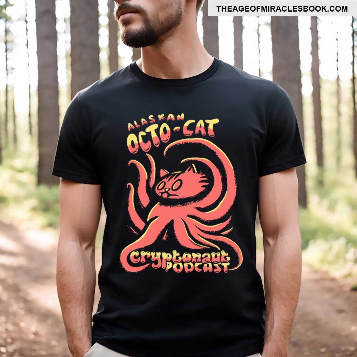 Alaskan Octo Cat Designed By Todd Purse T-shirt