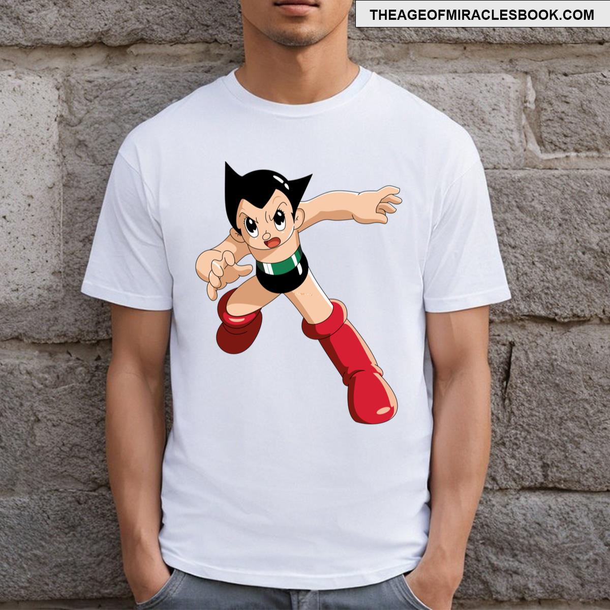 Astro Boy Fighting Stance Ver T-shirt