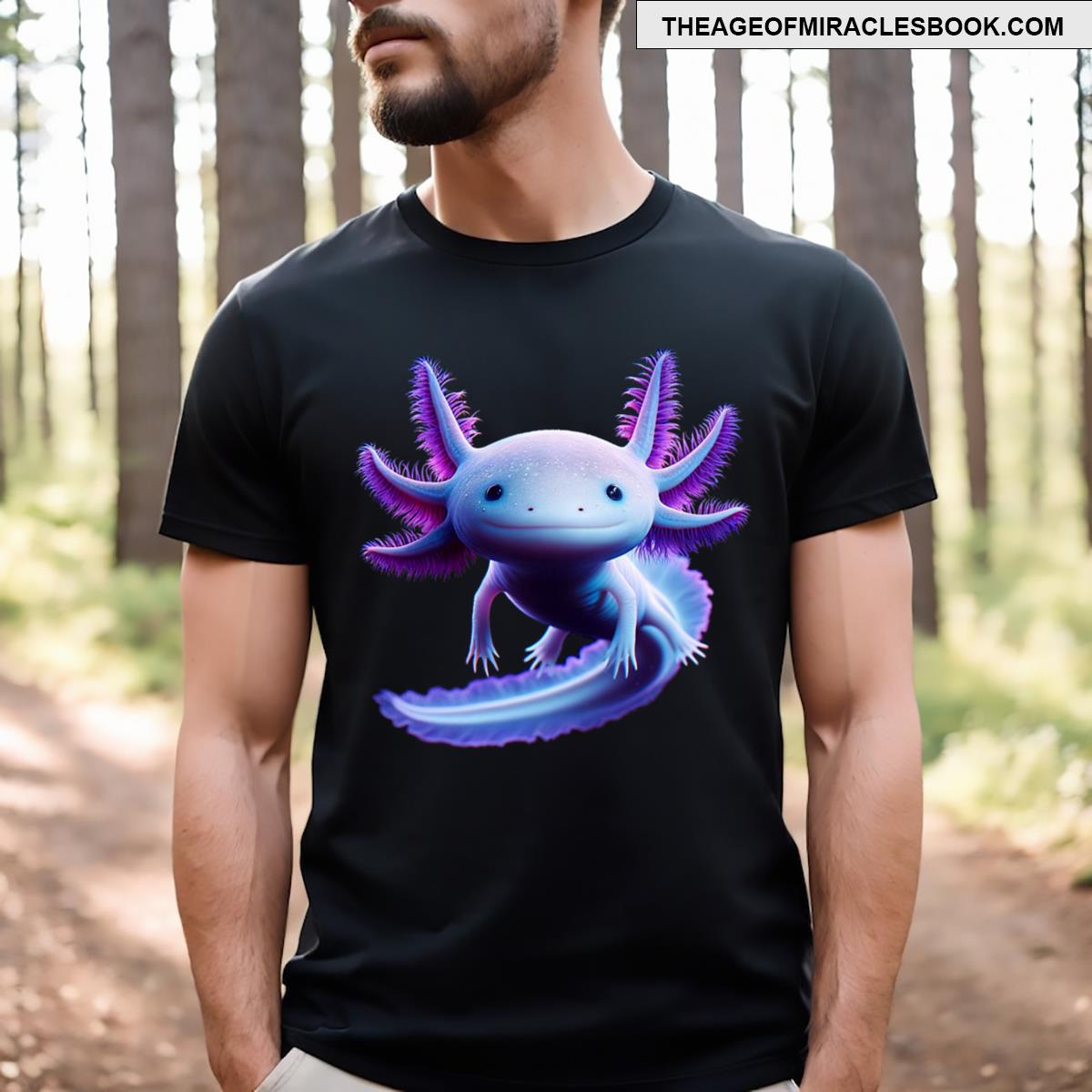 Axolotl Anime Cute Axolotl T-shirt