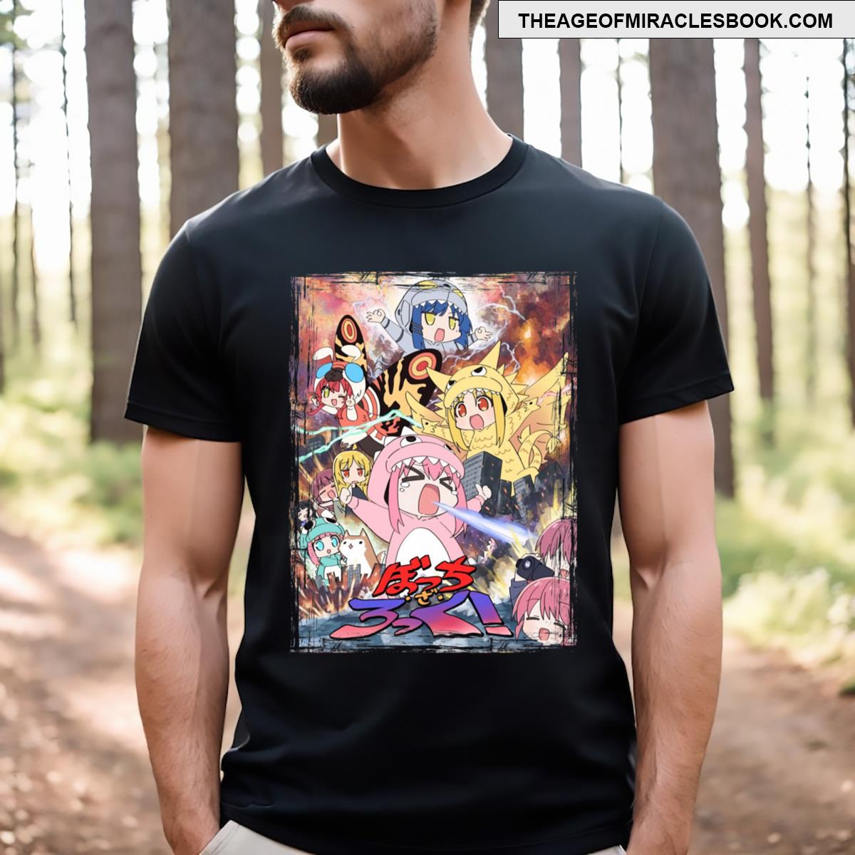 Bocchi The Rock Chibi T-shirt