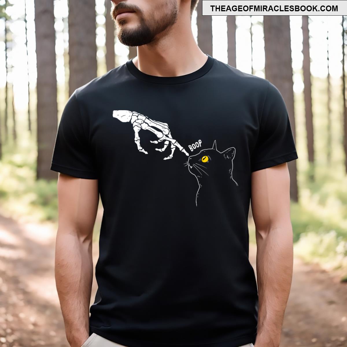 Cat Spooky Boop T-shirt