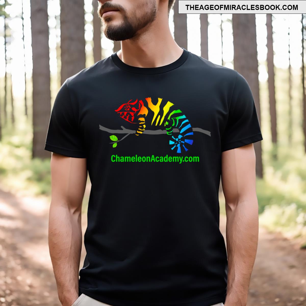 Chameleon Academy Popping Colors T-shirt
