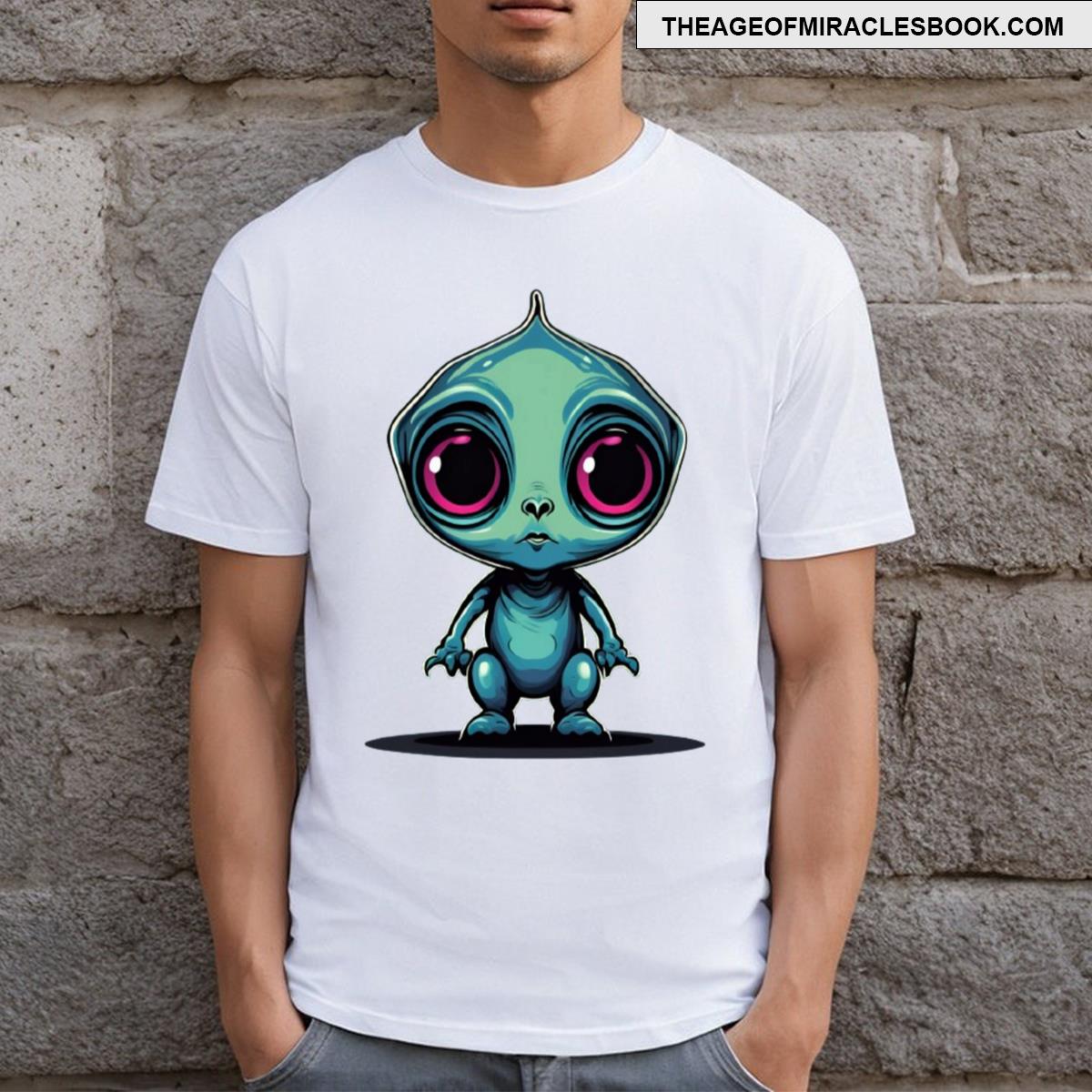 Cute And Funny Alien T-shirt