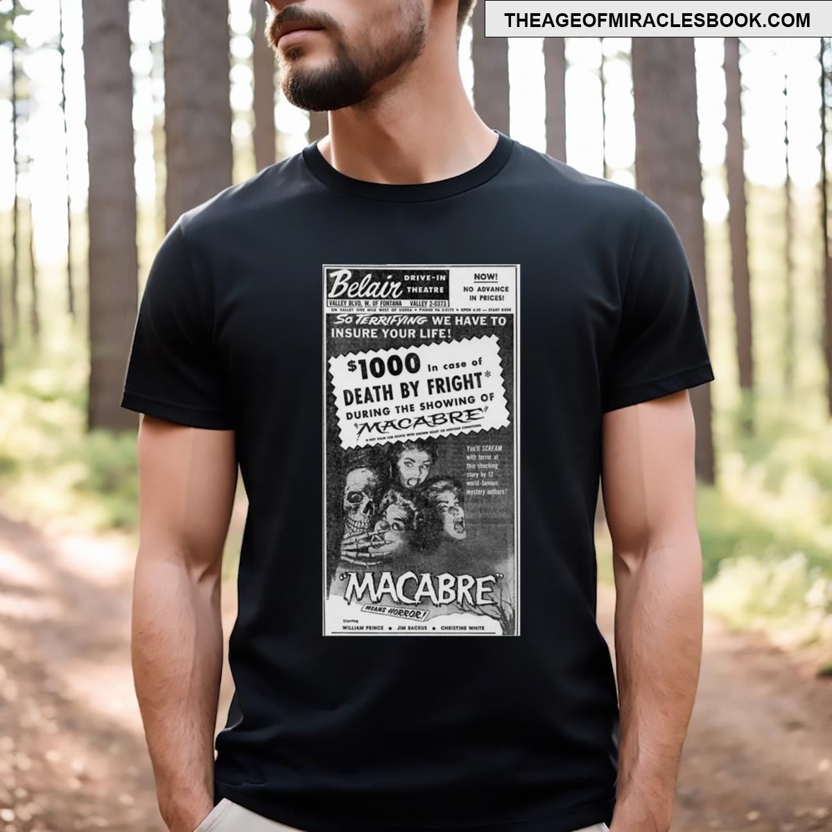 Death By Fright Macabre T-shirt