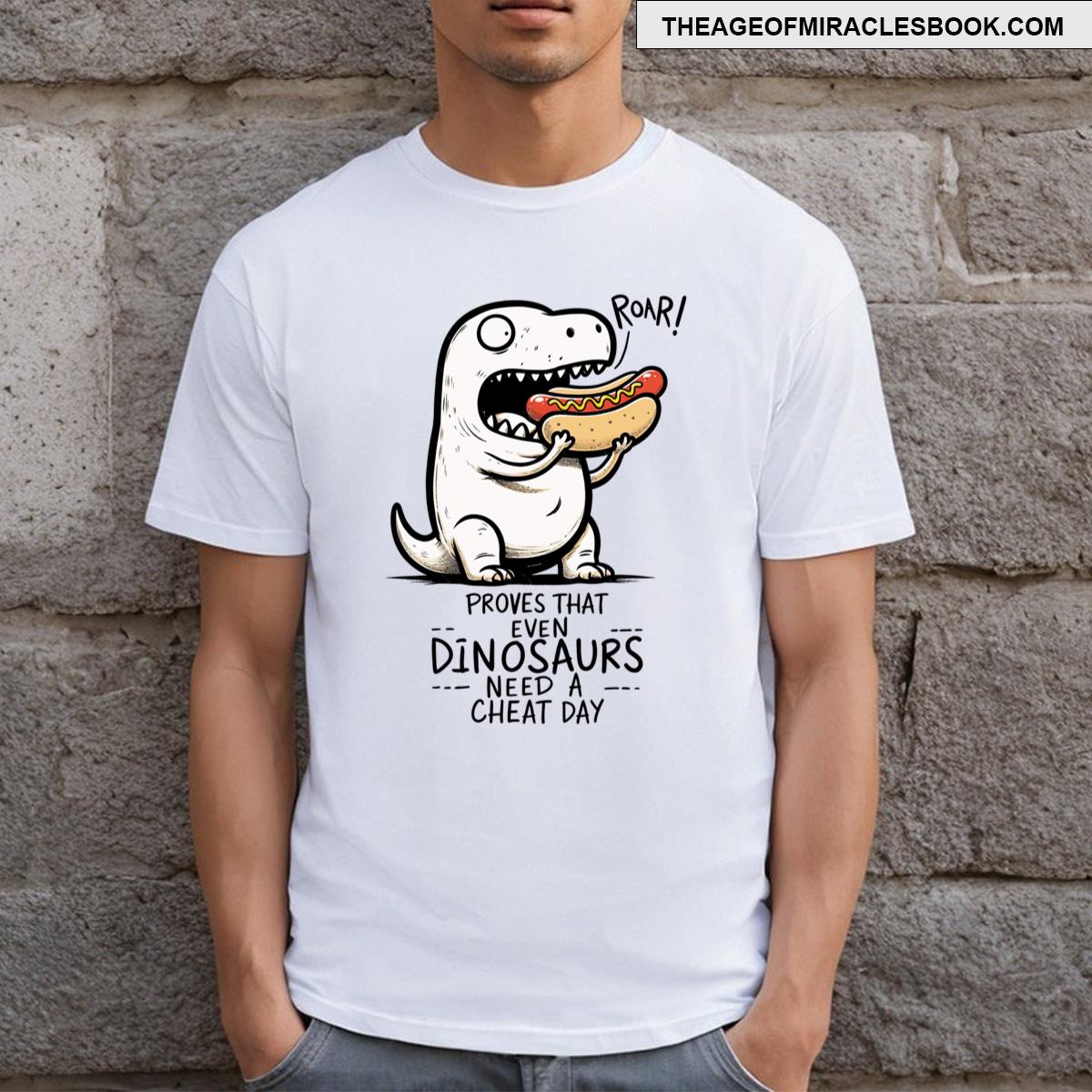 Dinosaurs Cheat Day Delight T-shirt