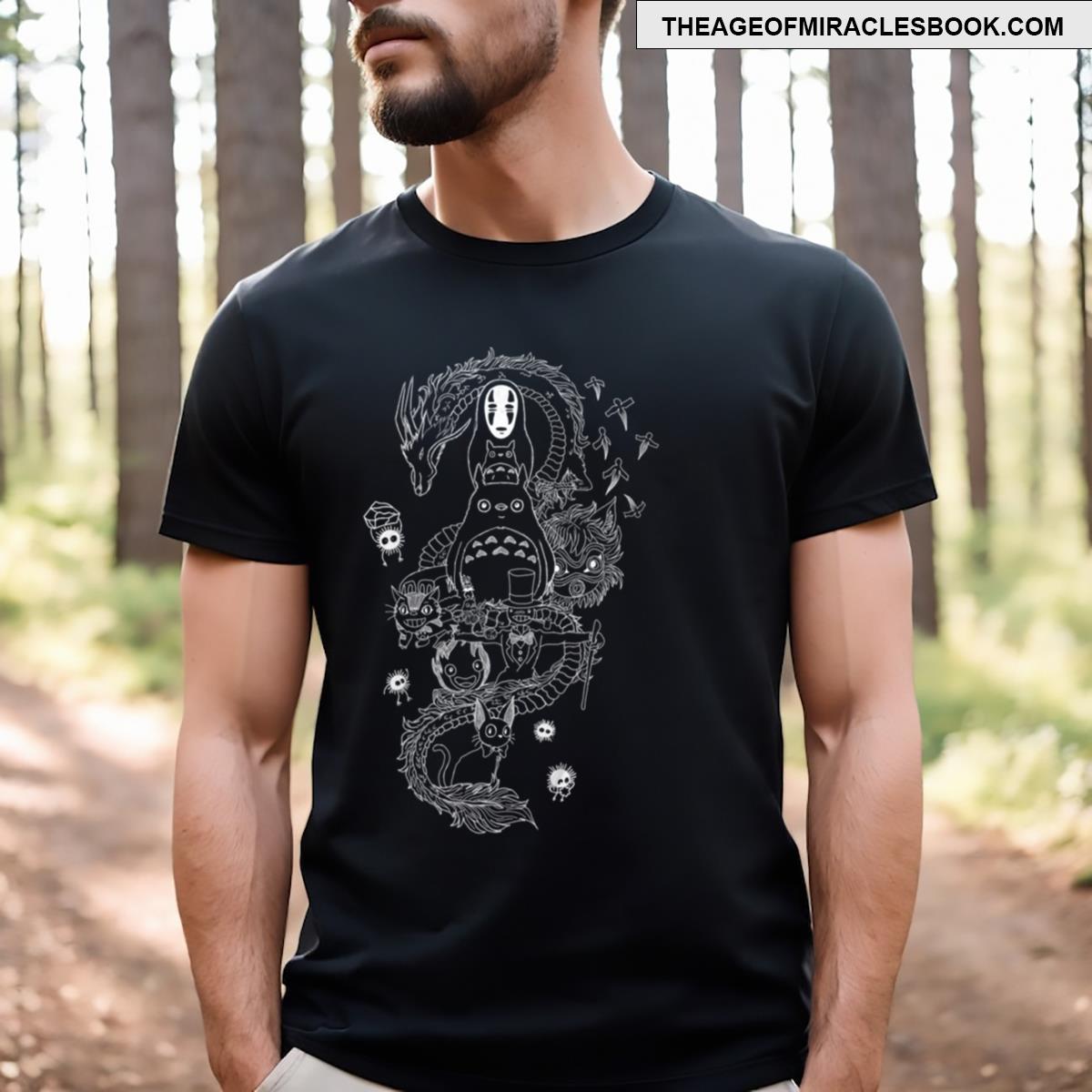 Ghibli Studios Family T-shirt