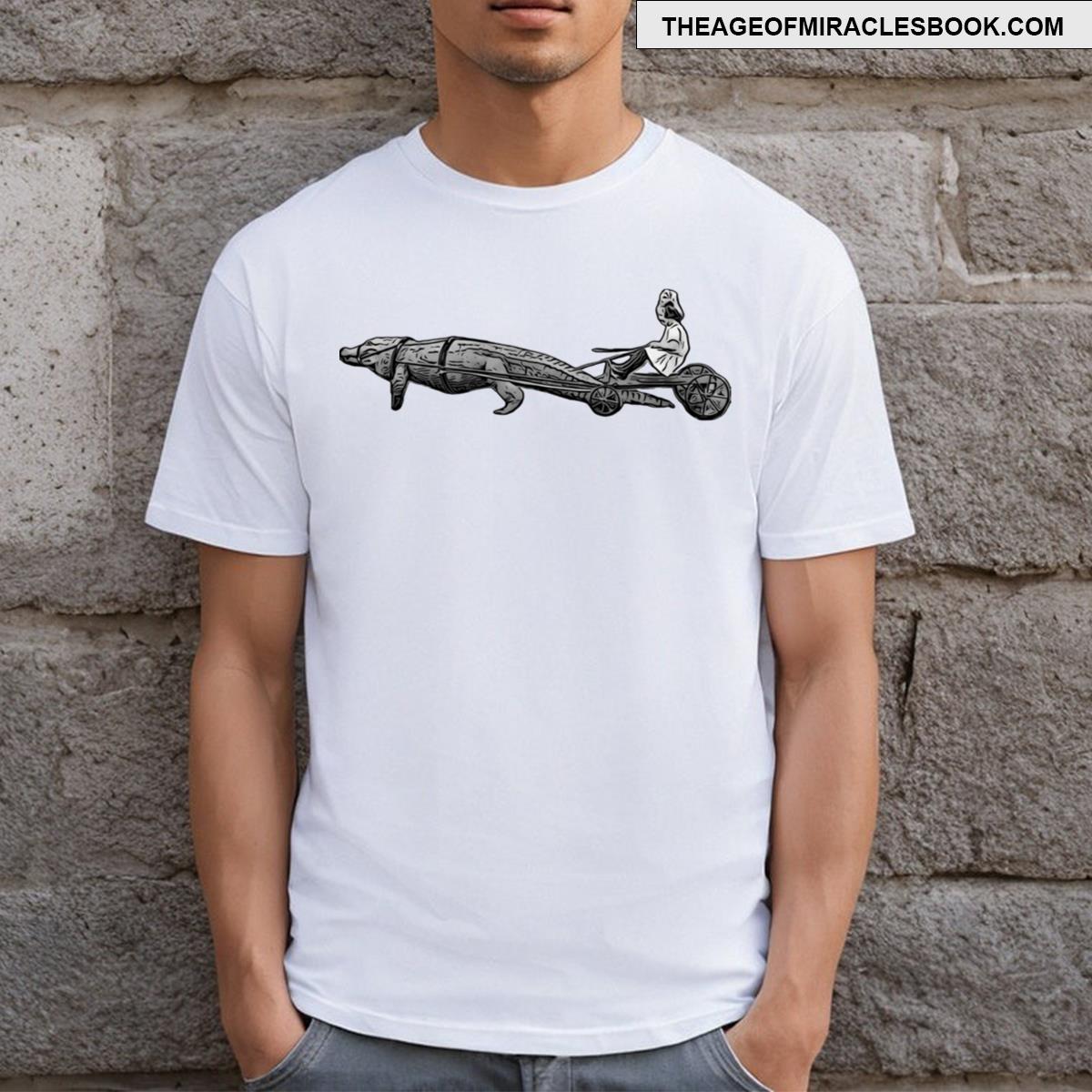 Girl Rides An Alligator T-shirt