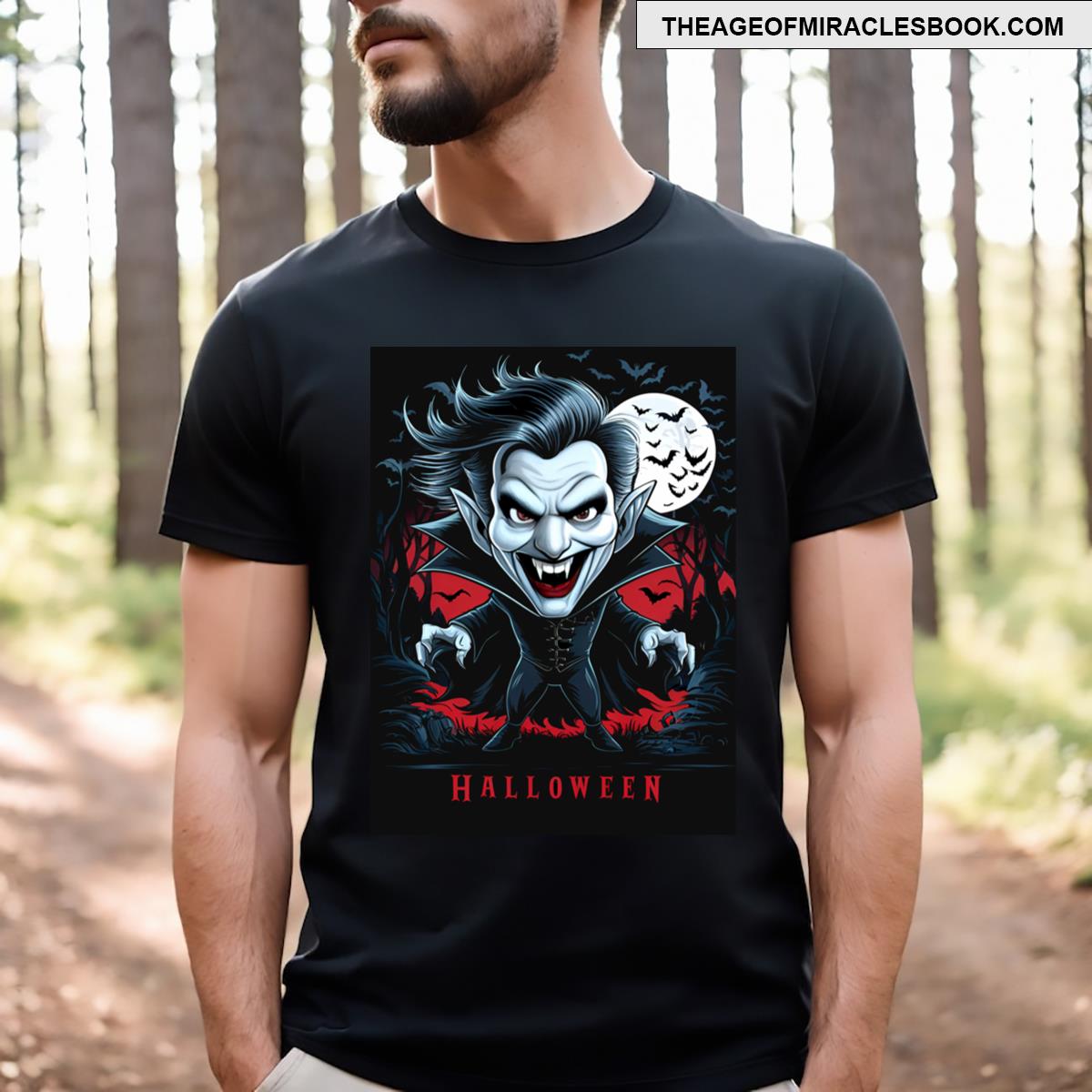 Gothic Halloween Horror T-shirt