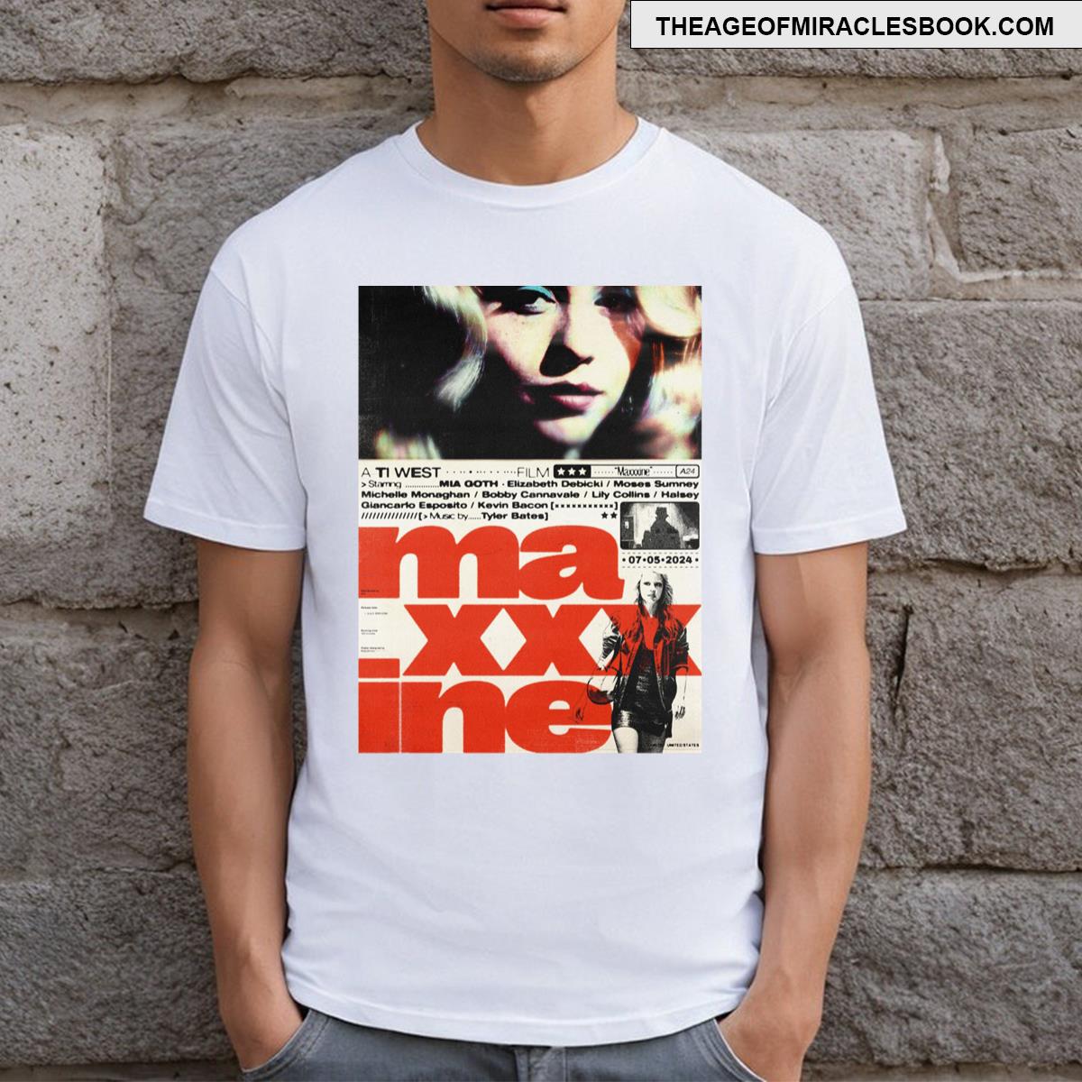 Maxxxine Movie A24 T-shirt