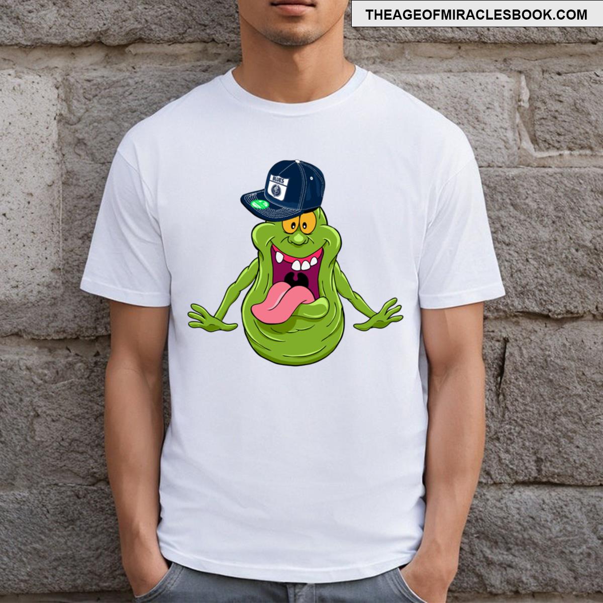 Slimer The Carlton Blues Fan T-shirt