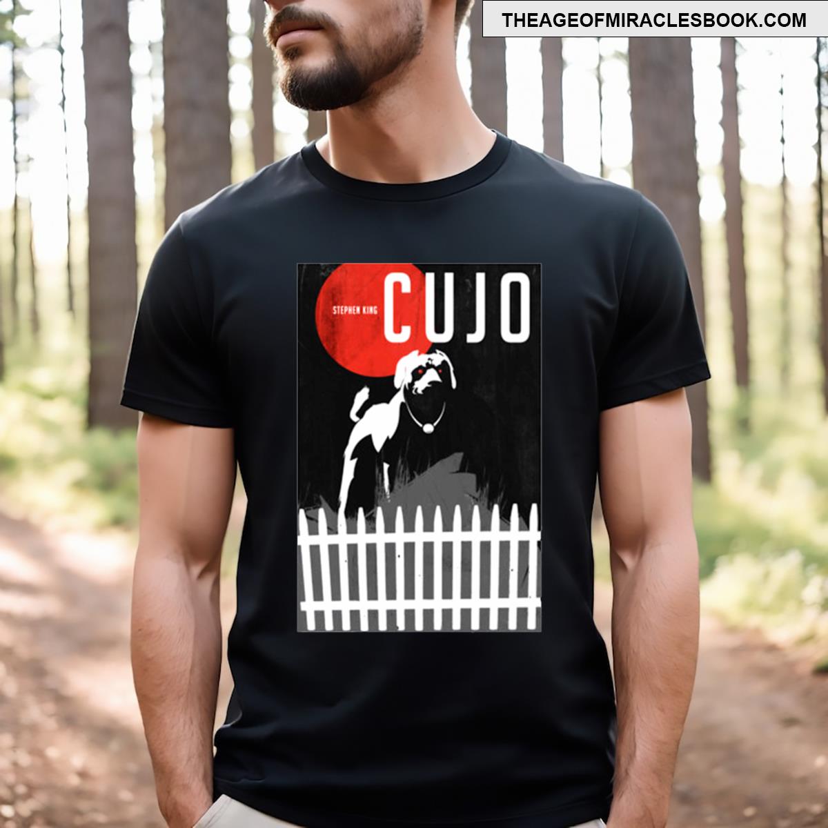 Stephen King Cujo Movie Poster T-shirt