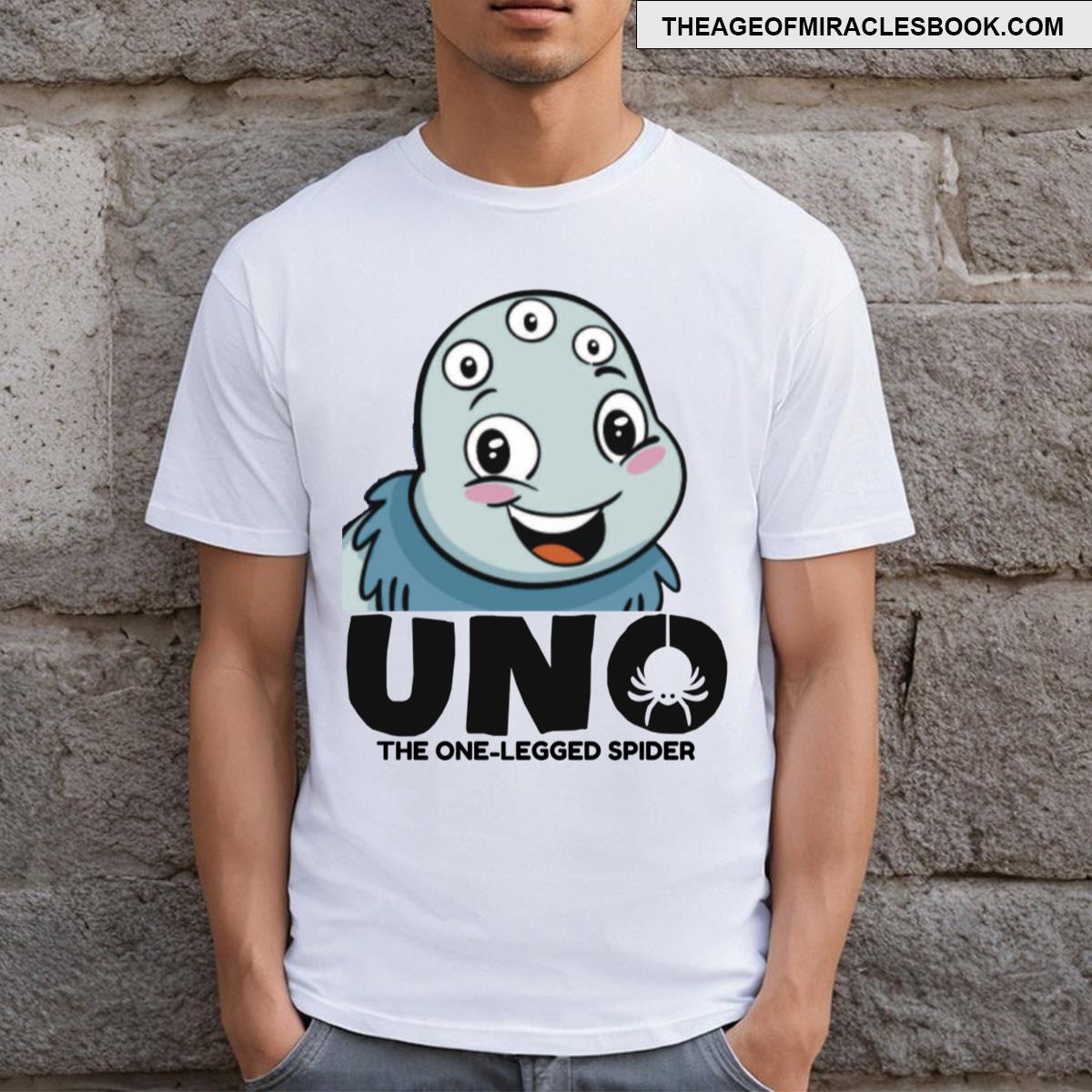 Uno The One Legged Spider Main T-shirt