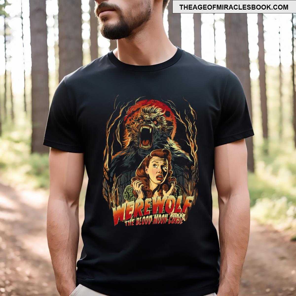 Werewolf The Blood Moon Curse T-shirt