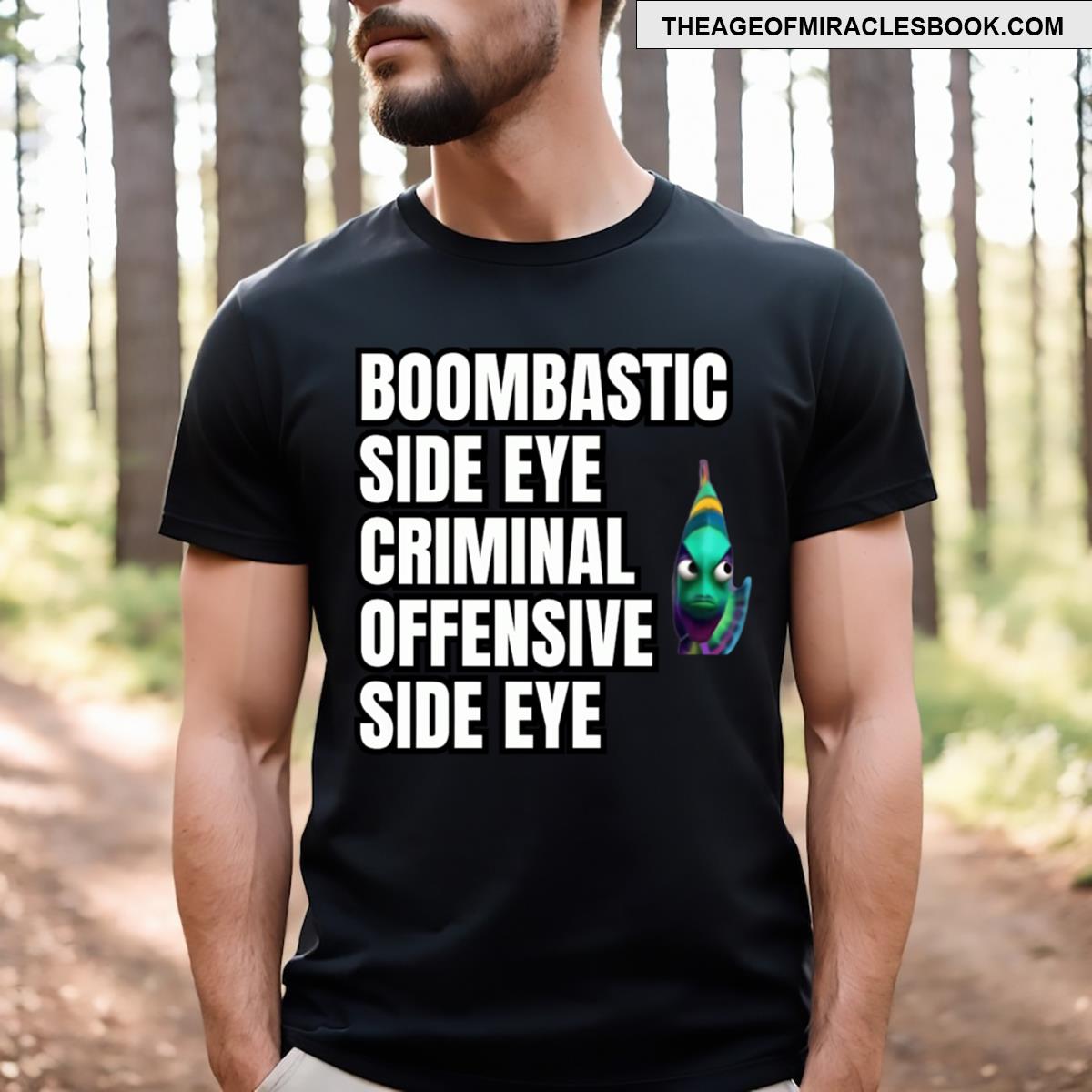 Boombastic Side Eye Fish Trend T-shirt