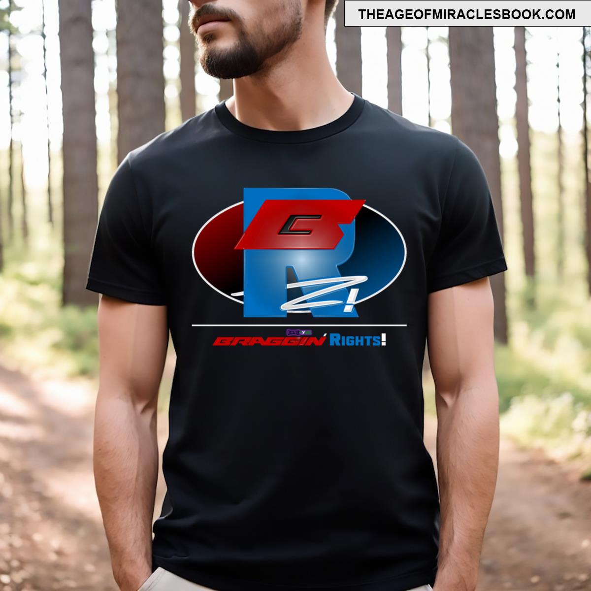 Official Thumbnail Logo Braggin Rights! T-shirt