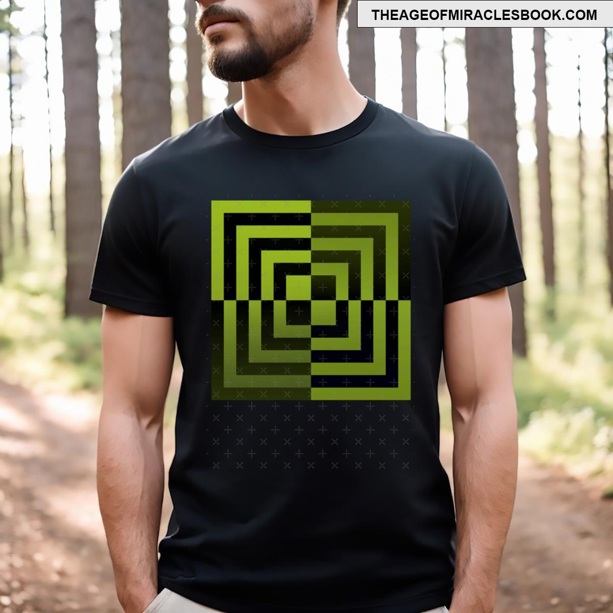 Runotic Hypnotic Square 4 T-shirt