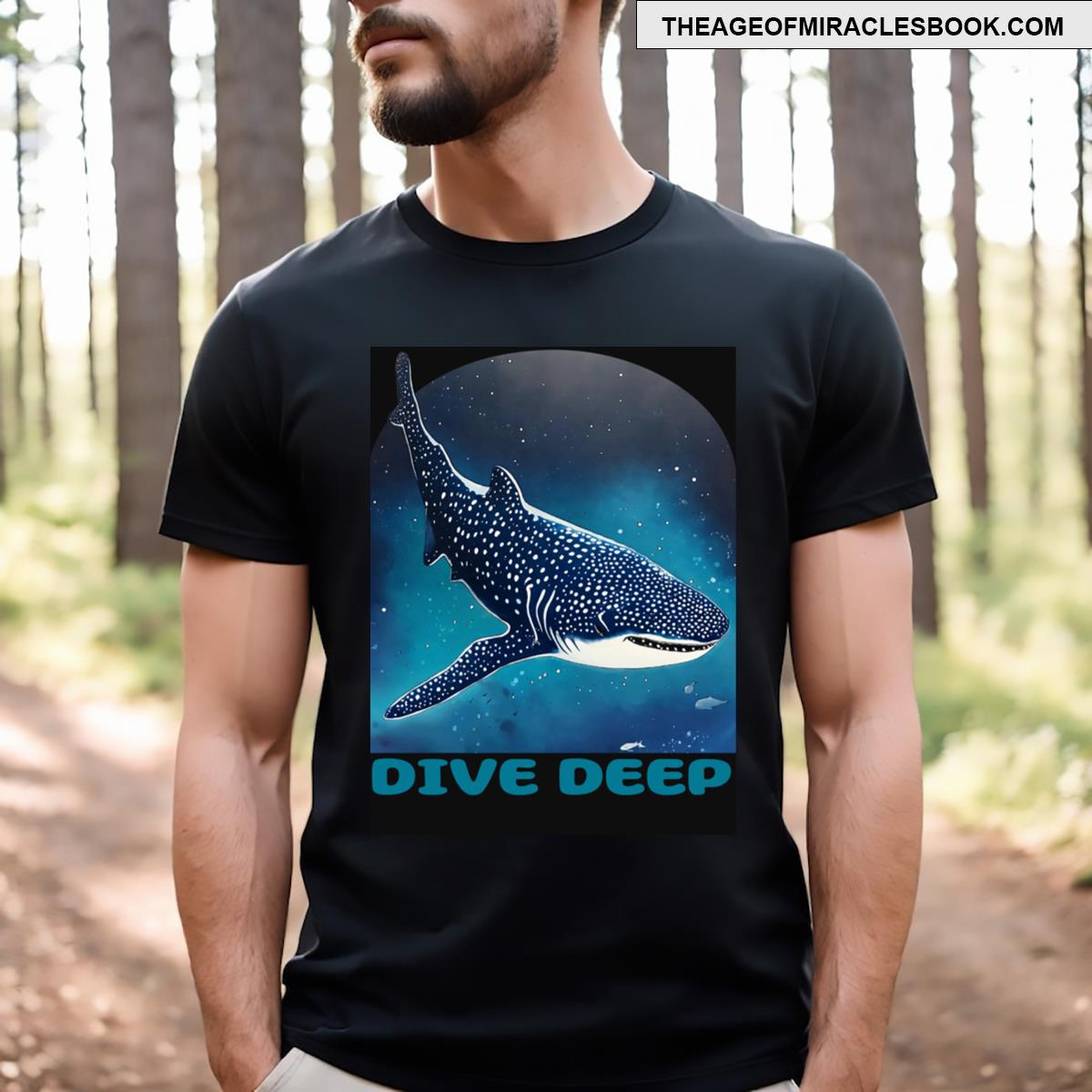 Whale Shark Dive Deep T-shirt