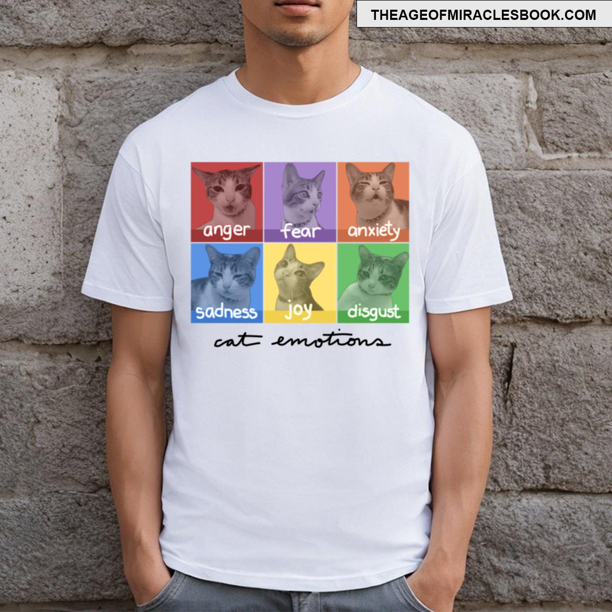 Cat Emotions T-shirt