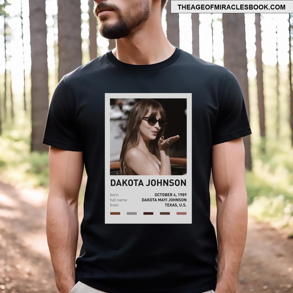 Dakota Johnson Aesthetic Poster T-shirt