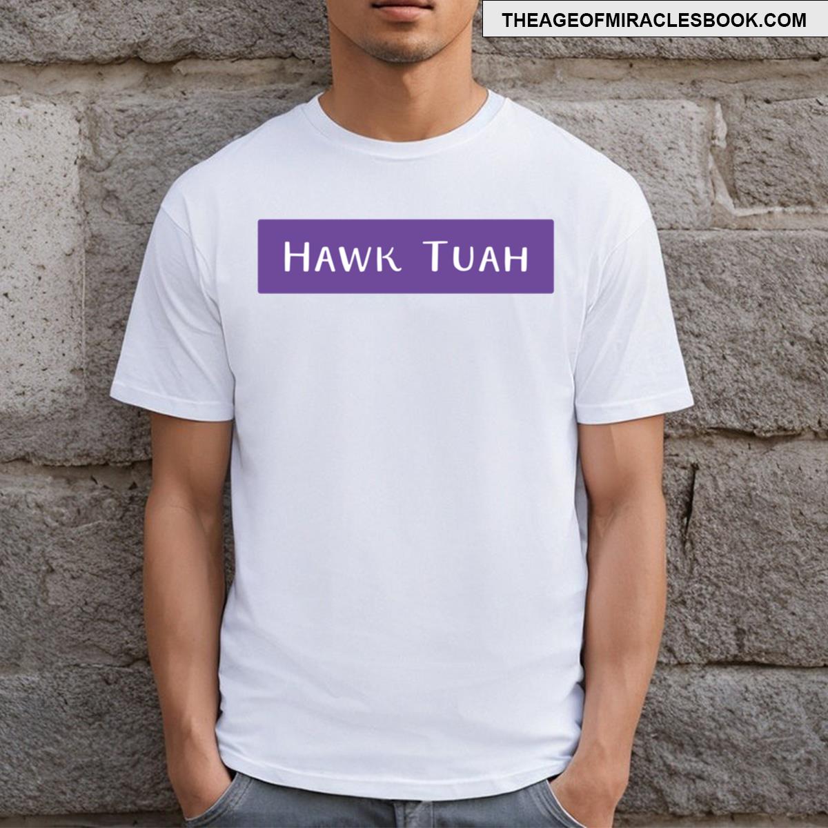 Hawk Tuah Meme Viral 2024 T-shirt