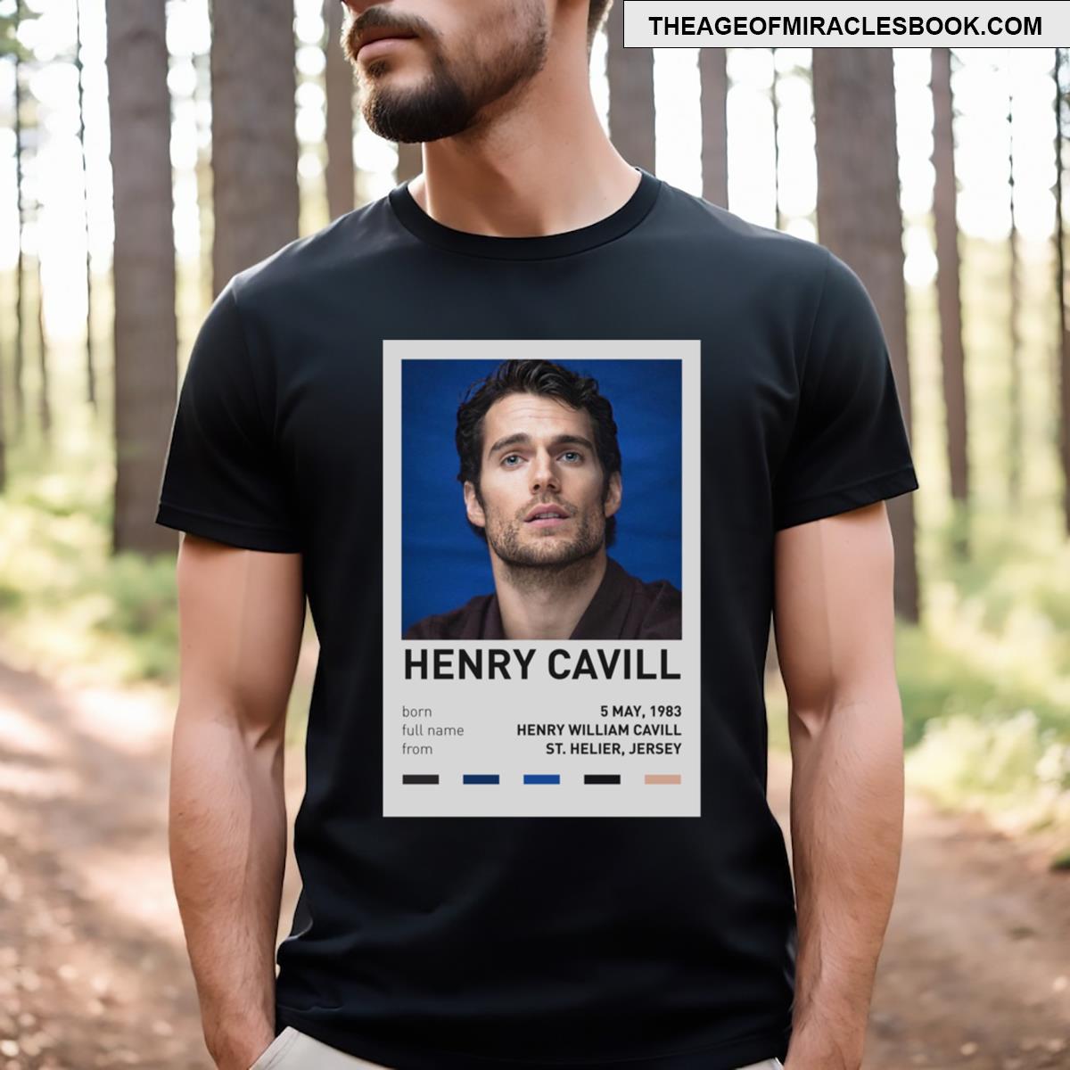 Henry Cavill Aesthetic Poster T-shirt