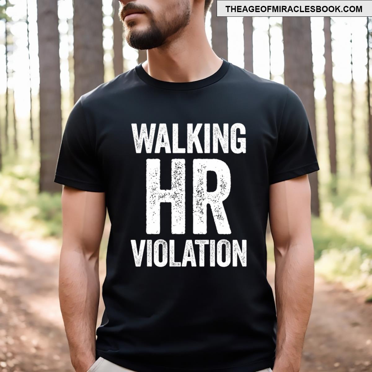 Walking Hr Violation Essential T-shirt