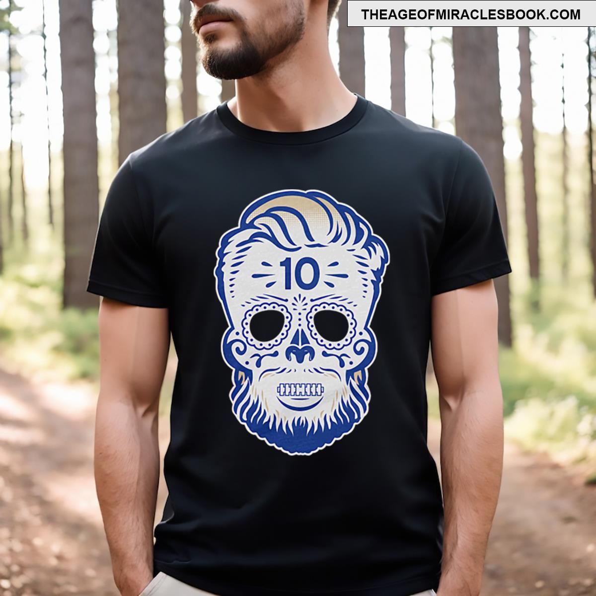 Cooper Kupp Sugar Skull T-shirt