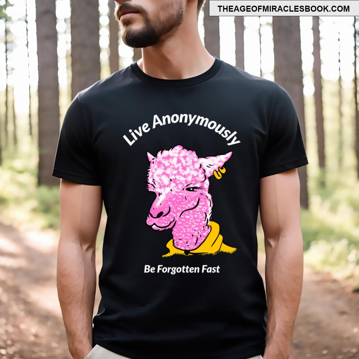 Live Anonymously T-shirt
