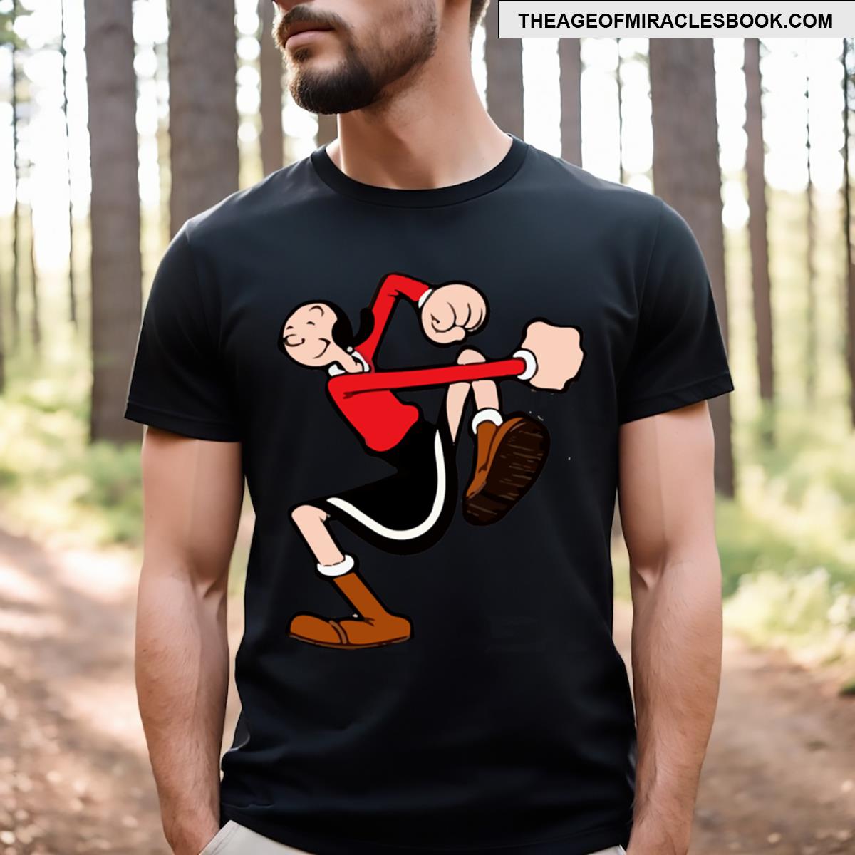 Olive Oyl Retro Cartoon T-shirt