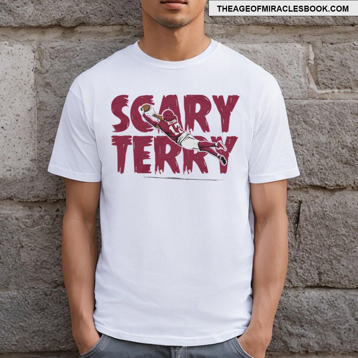 Terry Mclaurin Scary T-shirt