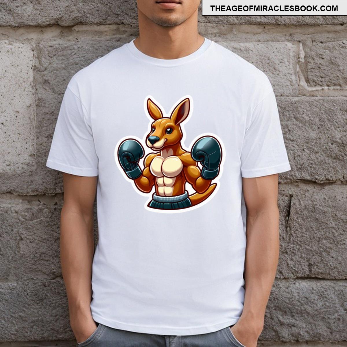 Boxing Kangaroo Ready To Fight T-shirt