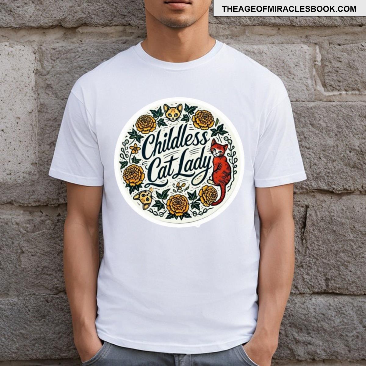 Childless Cat Lady T-shirt