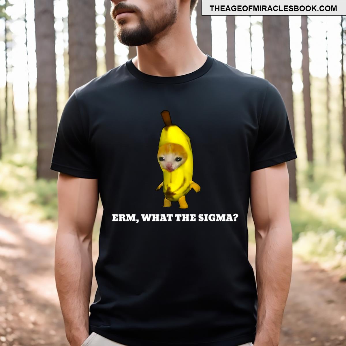 Erm What Sigma Cat Meme T-shirt
