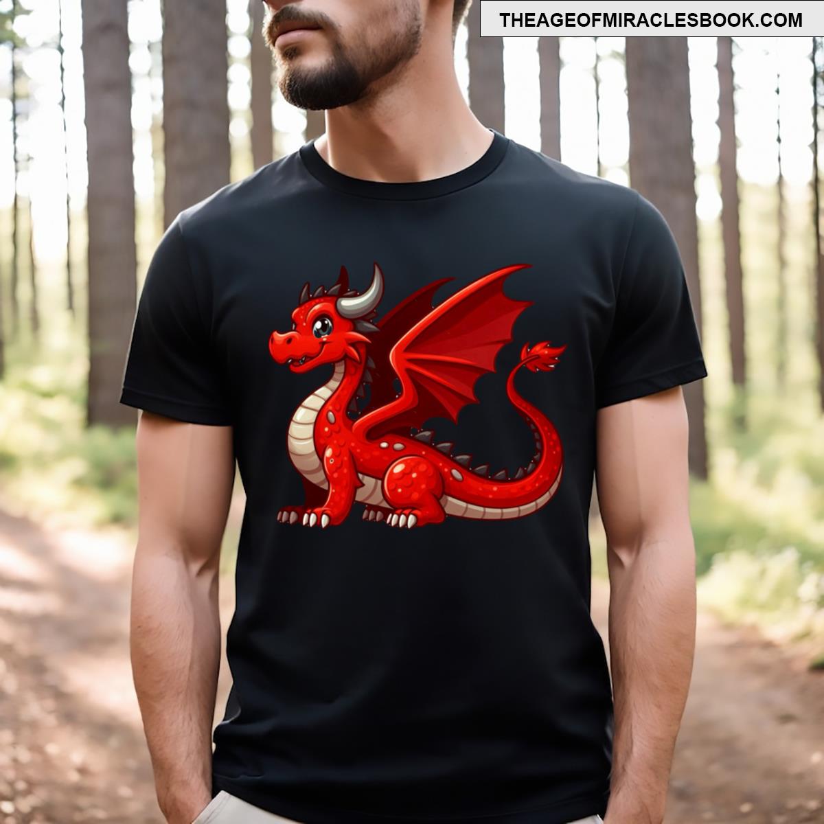 Mighty Red Dragon T-shirt