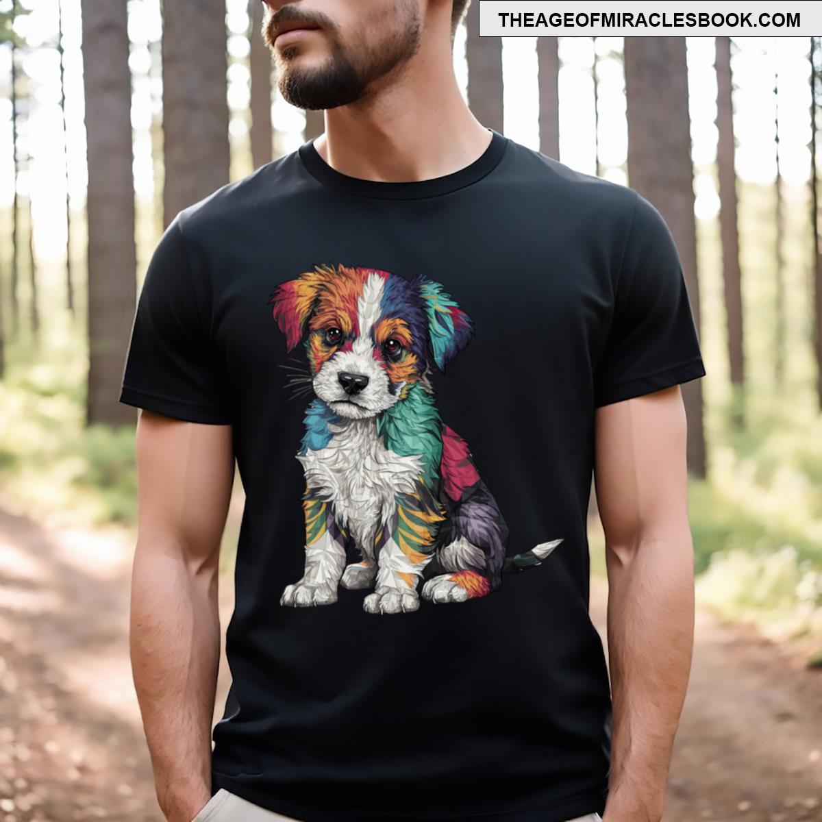 Rainbow Dog T-shirt