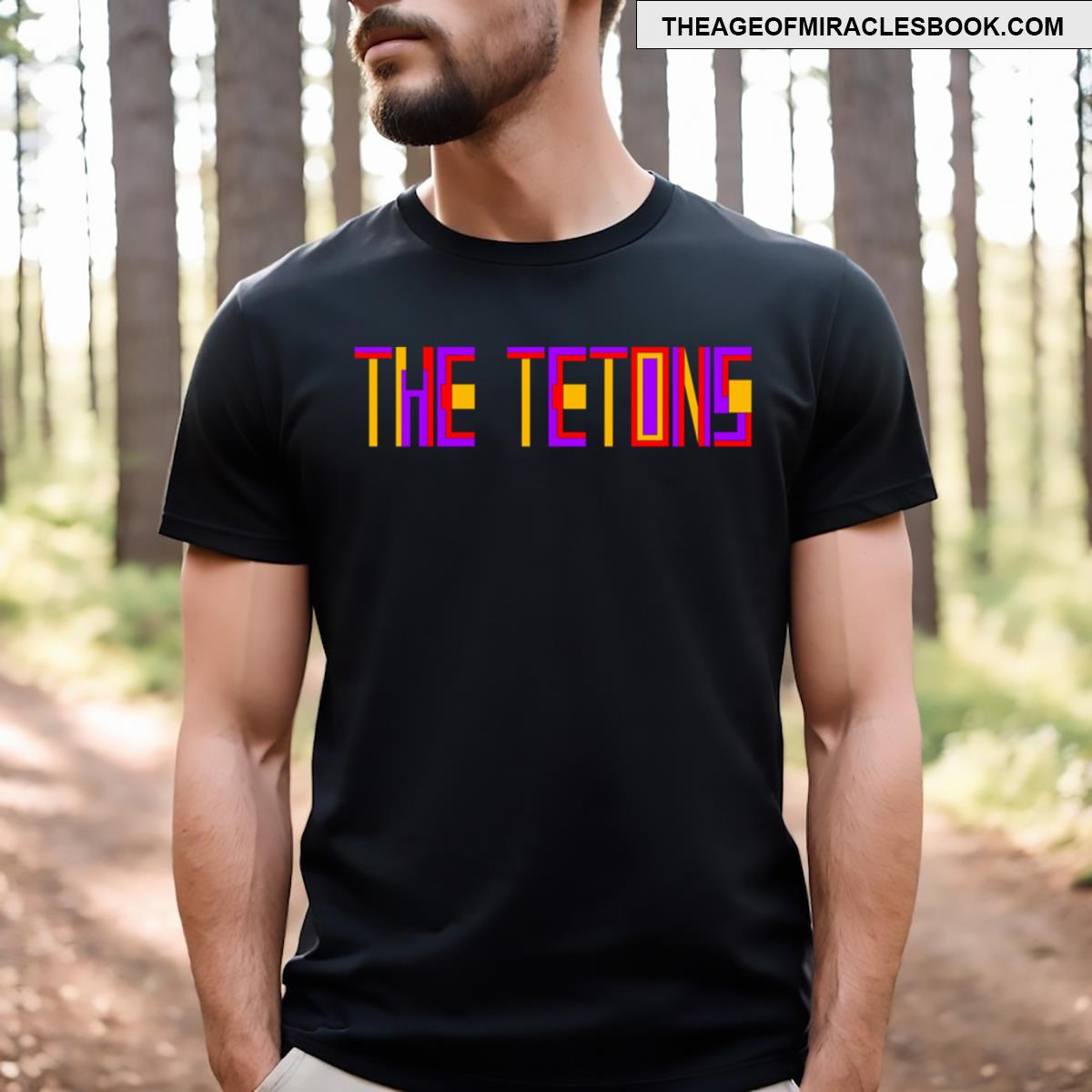 The Tetons Cute Text T-shirt