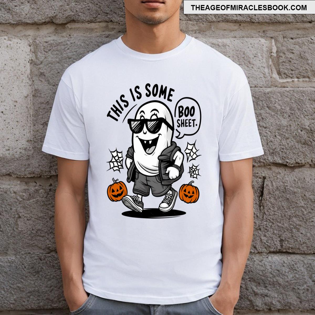 This Is Some Boo Sheet Halloween Funny Ghost T-shirt