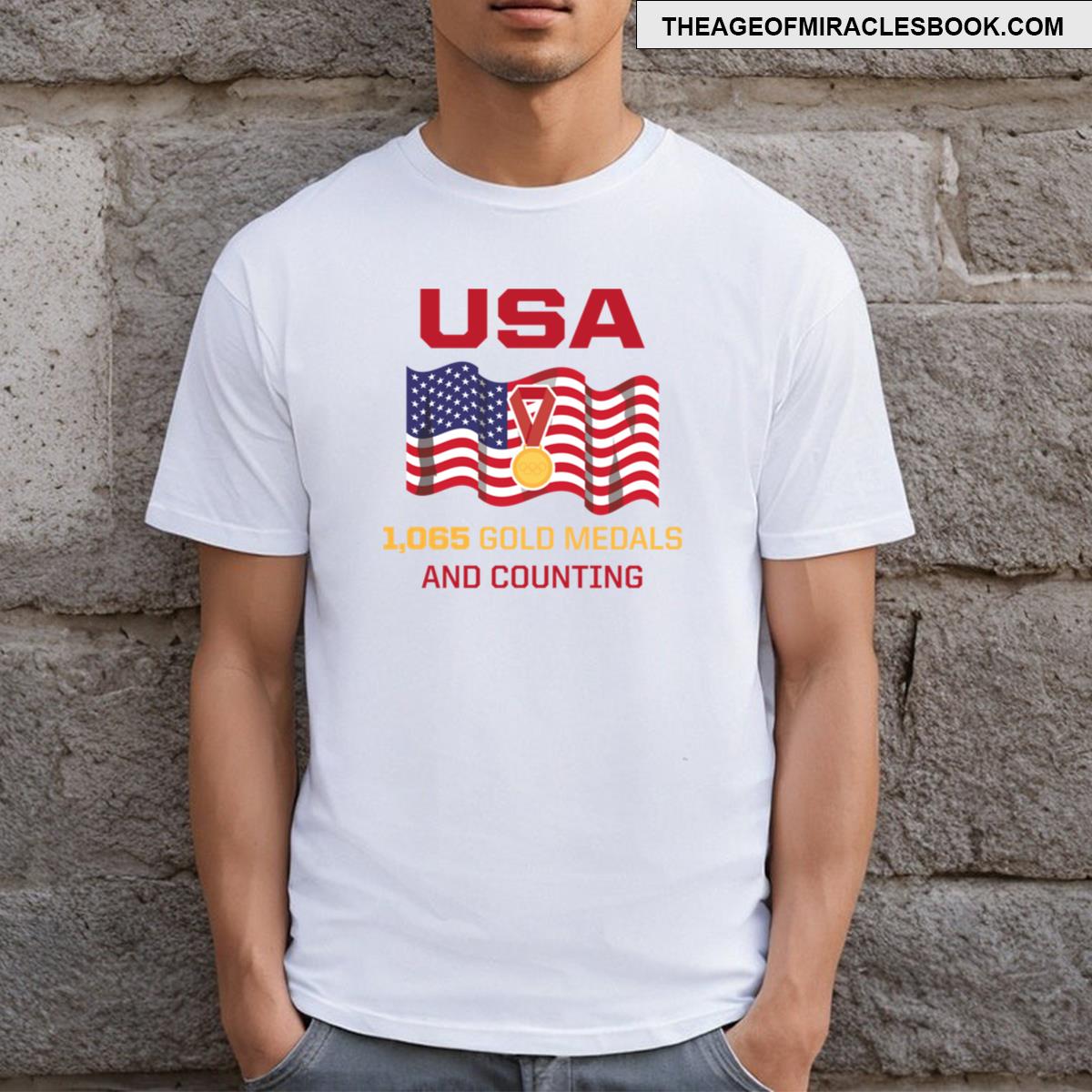 Usa Gold Medals T-shirt