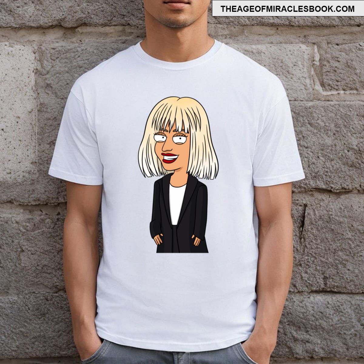 Cartoon Sia T-shirt