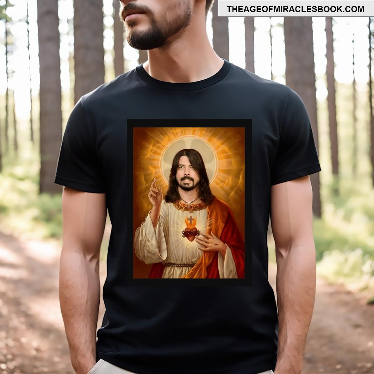 Dave Grohl Jesus T-shirt