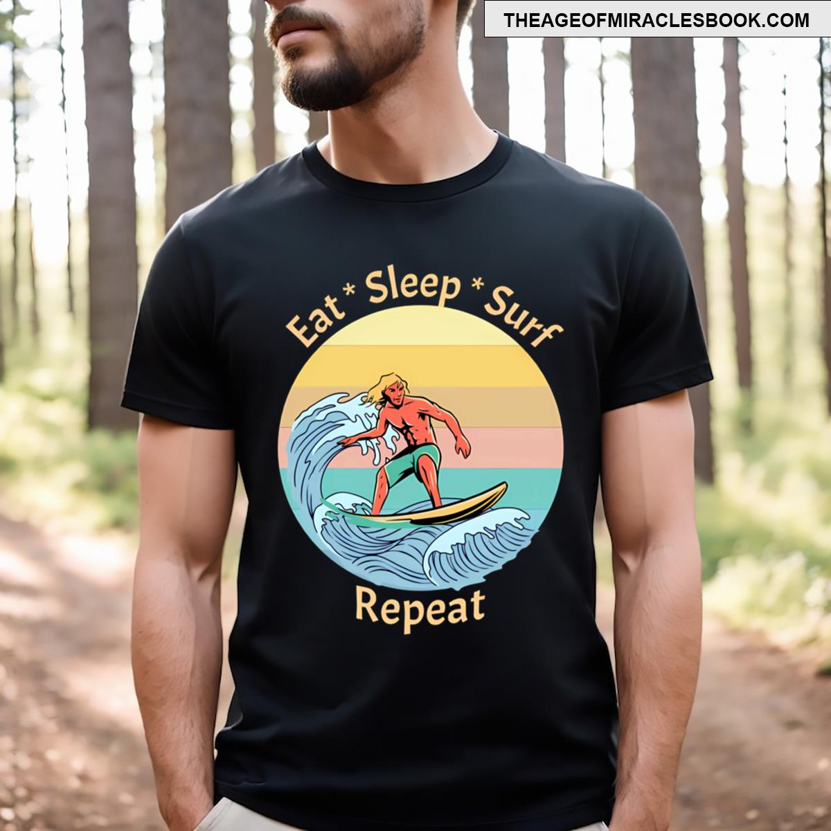 Eat Sleep Surf Repeat T-shirt