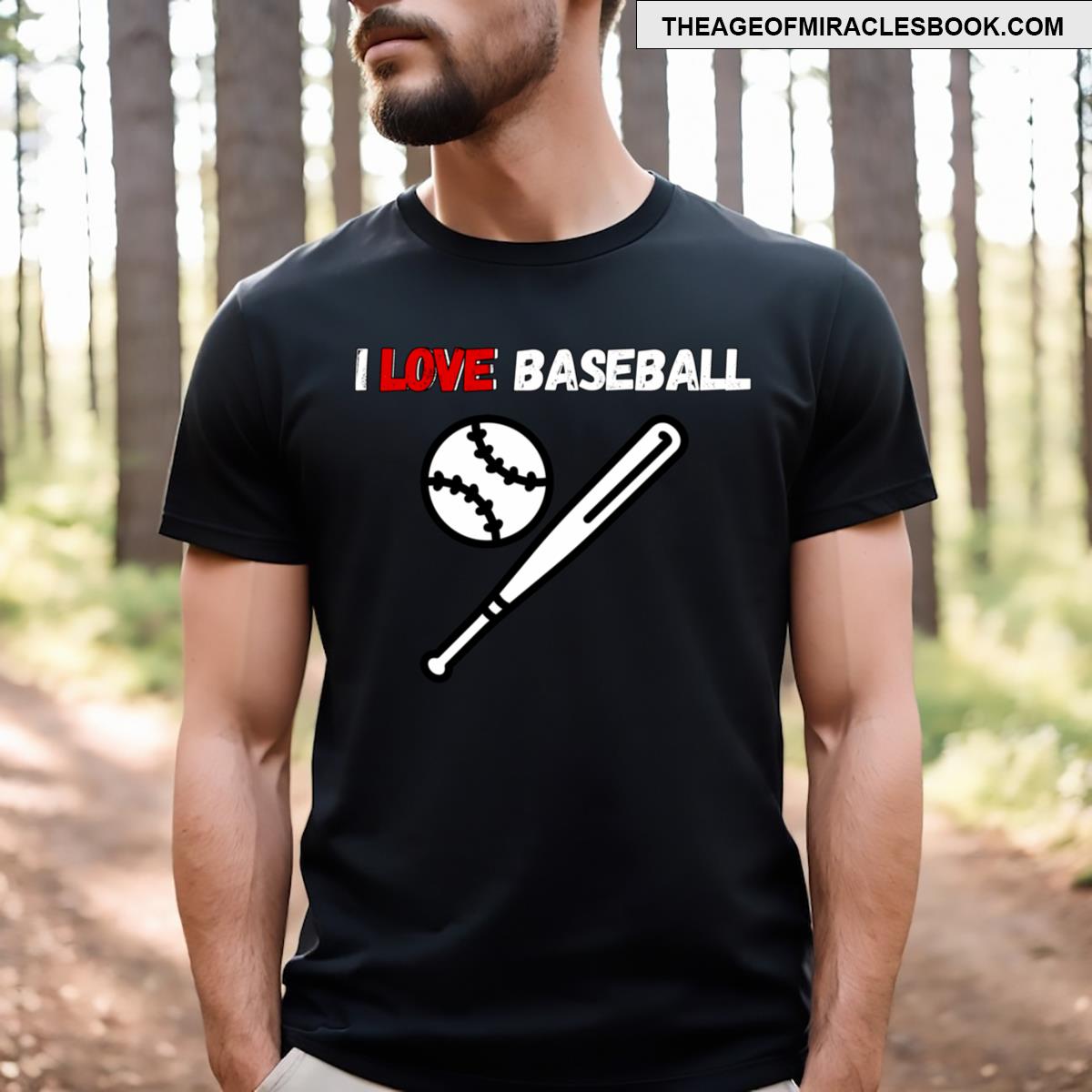 Love For Baseball T-shirt