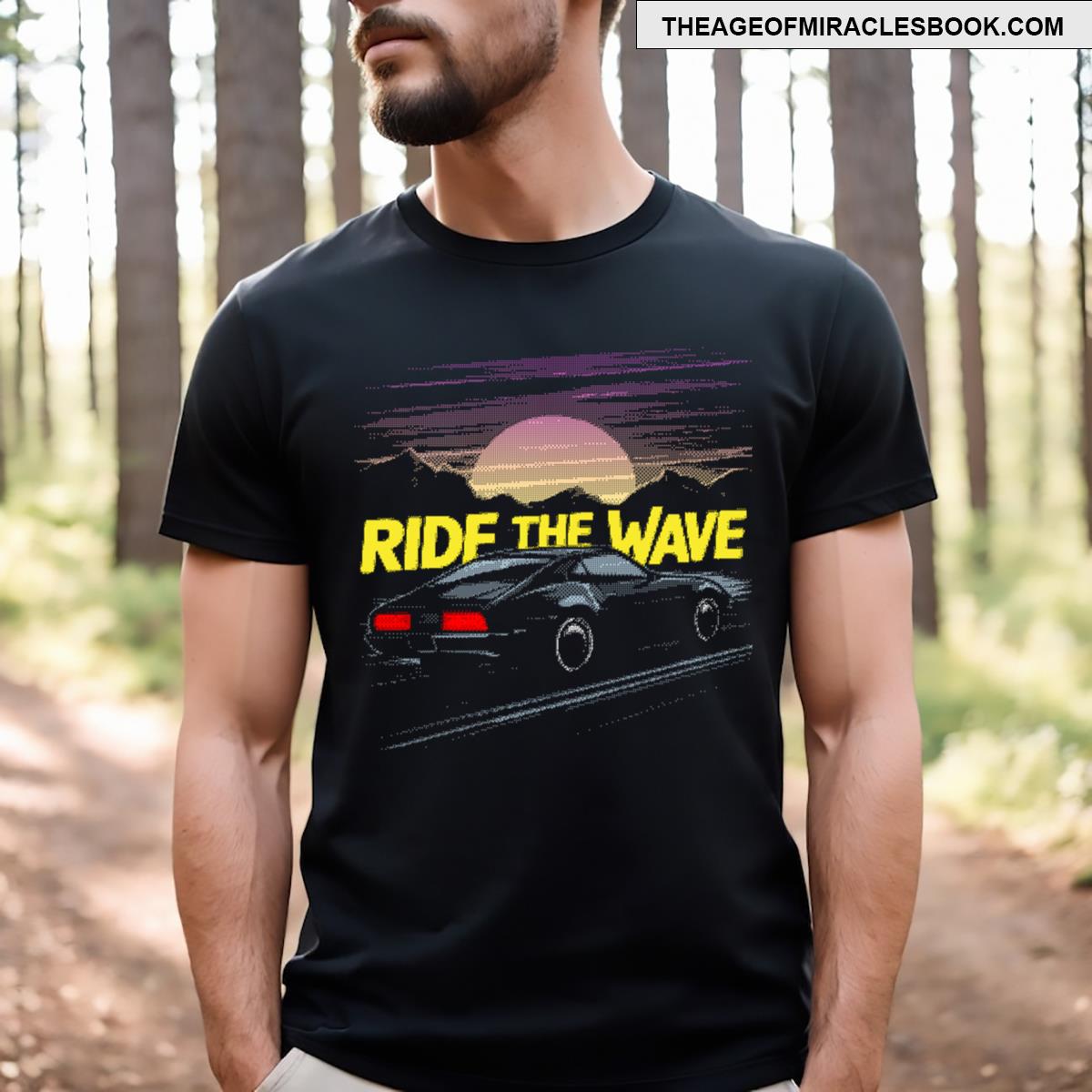 Pixel Art Car T-shirt