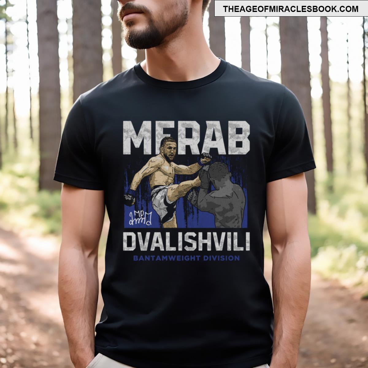 Merab Dvalishvili Head Kick T-shirt