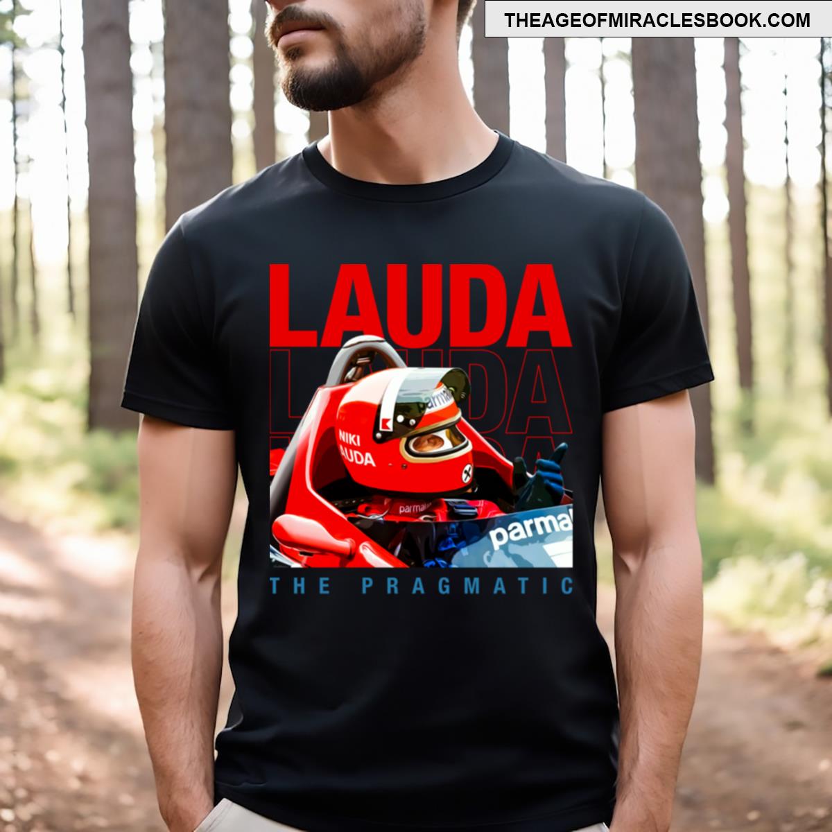 Niki Lauda Legend 70s Retro T-shirt