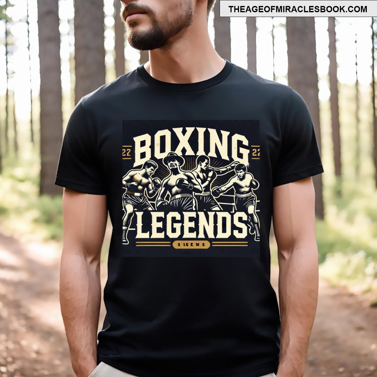Boxing Legends Tribute T-shirt