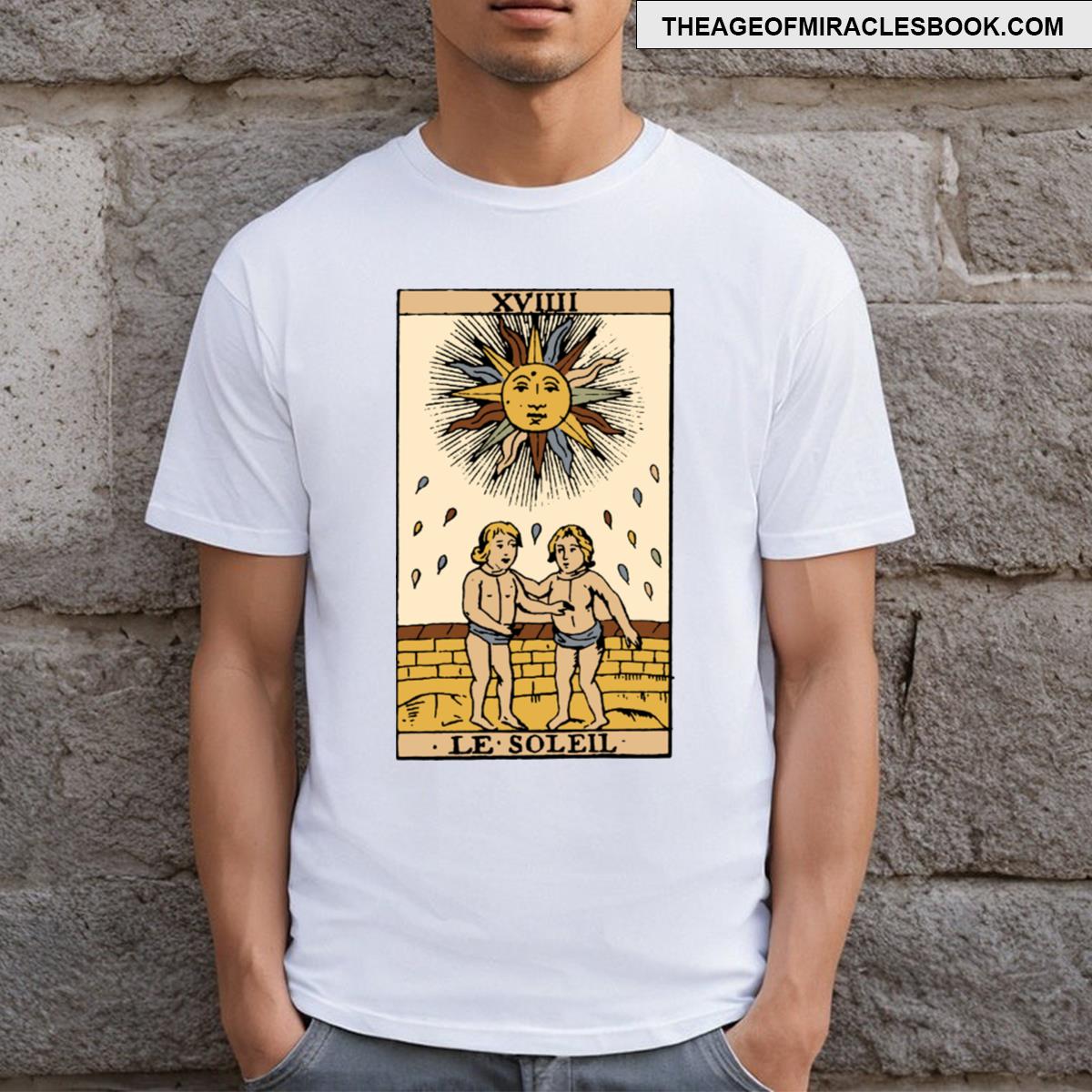 Classic Tarot Card The Sun T-shirt