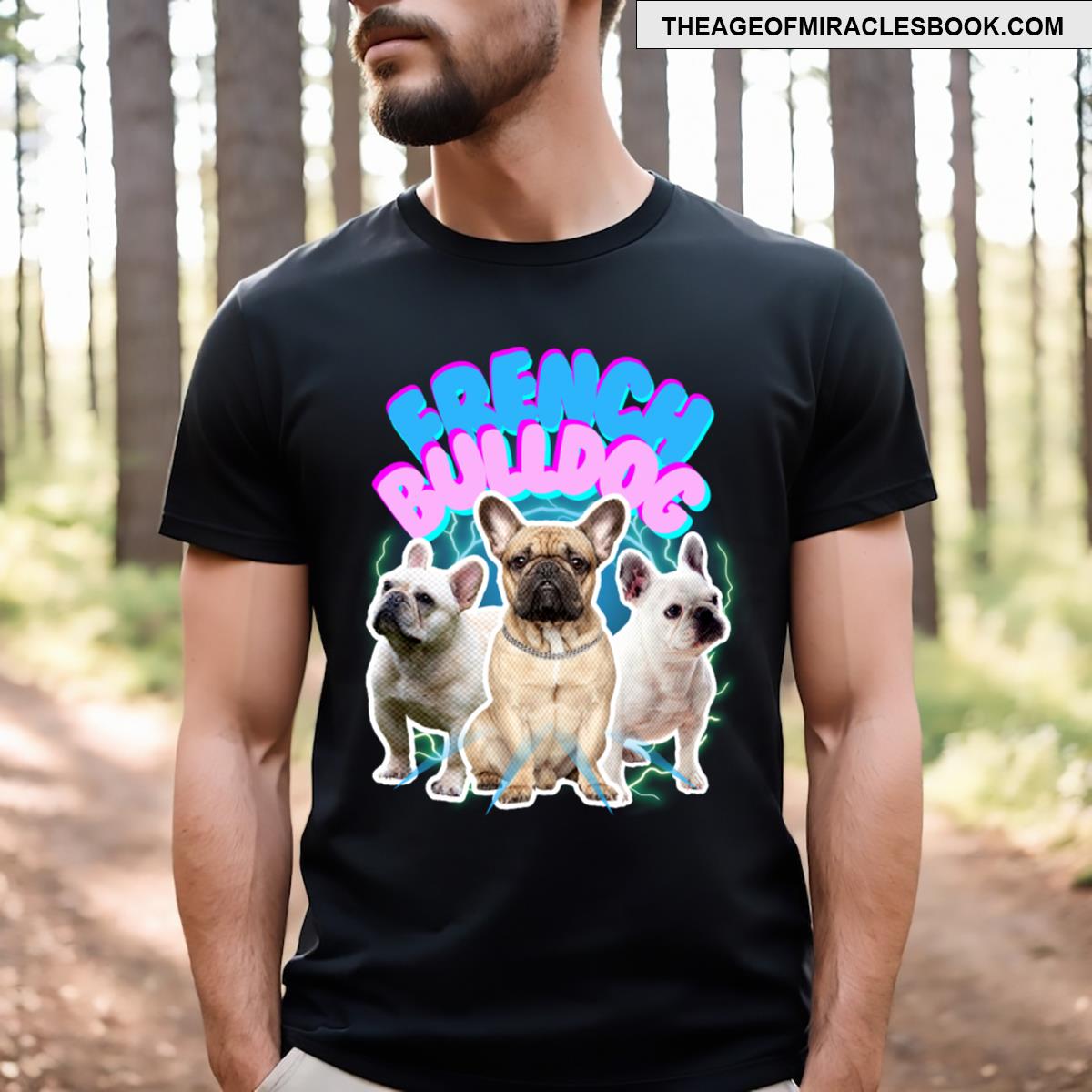 French Bull Dog Bootleg T-shirt